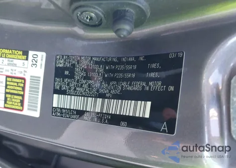 2019 Toyota Sienna Xle 7 Passenger from USA, damaged, VIN 5TDDZ3DC7KS225271